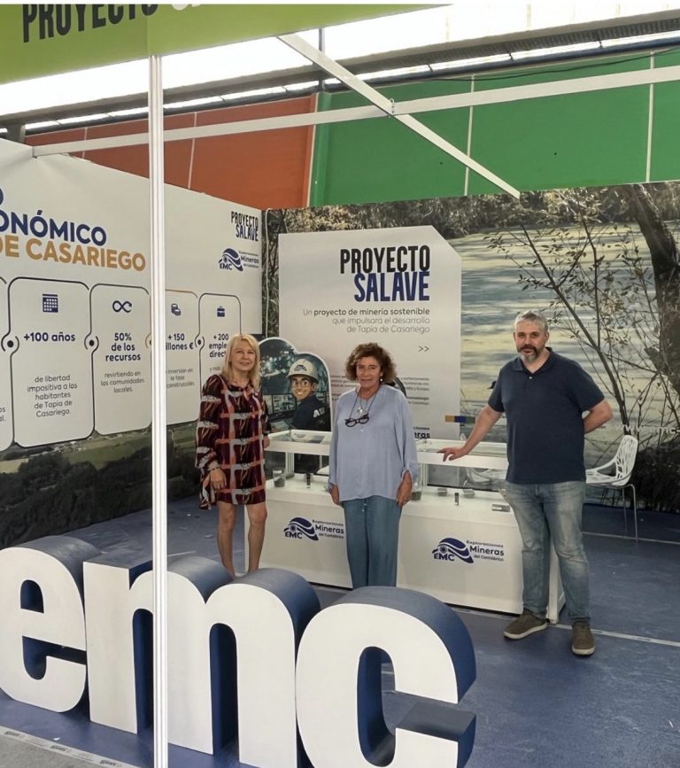 Leaders Comunicación diseña el stand de Exploraciones Mineras en FIDMA